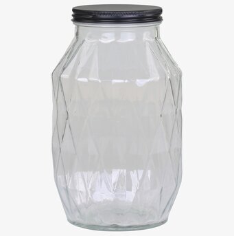 Glasburk Diamant XL från Chic Antique med diamantmönster