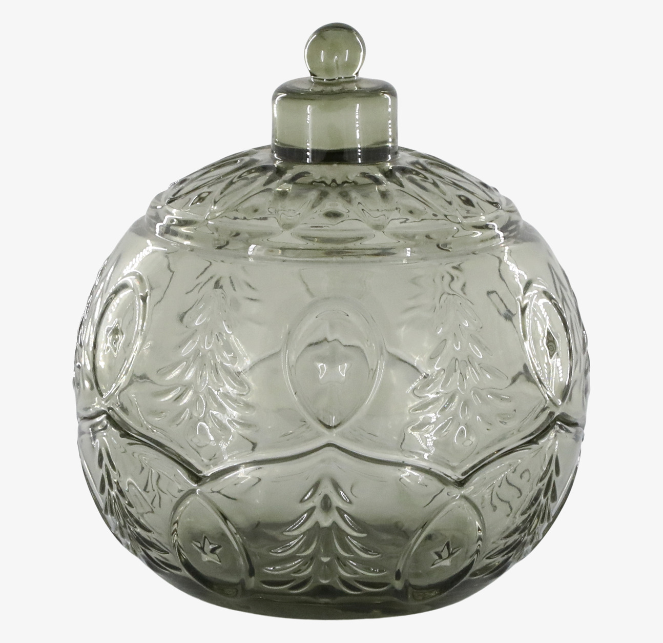 Glasburk Julkula Oliv Chic Antique Glasburkar