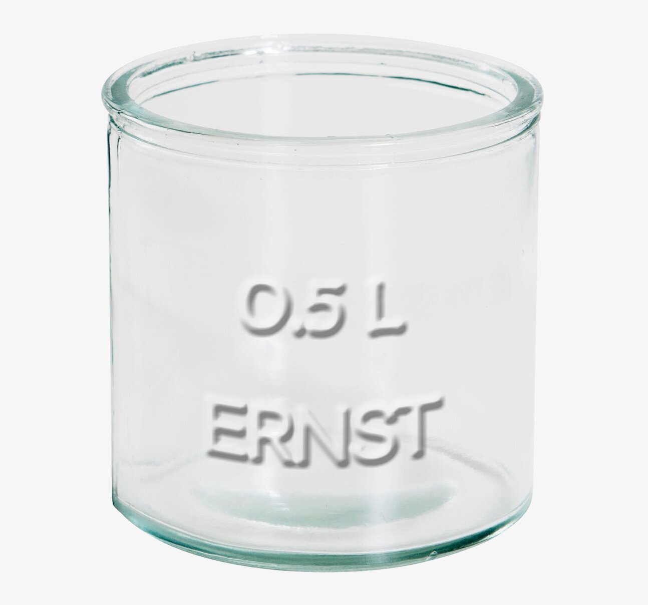 Glasburk 0,5 Liter från Ernst med ren och funktionell design