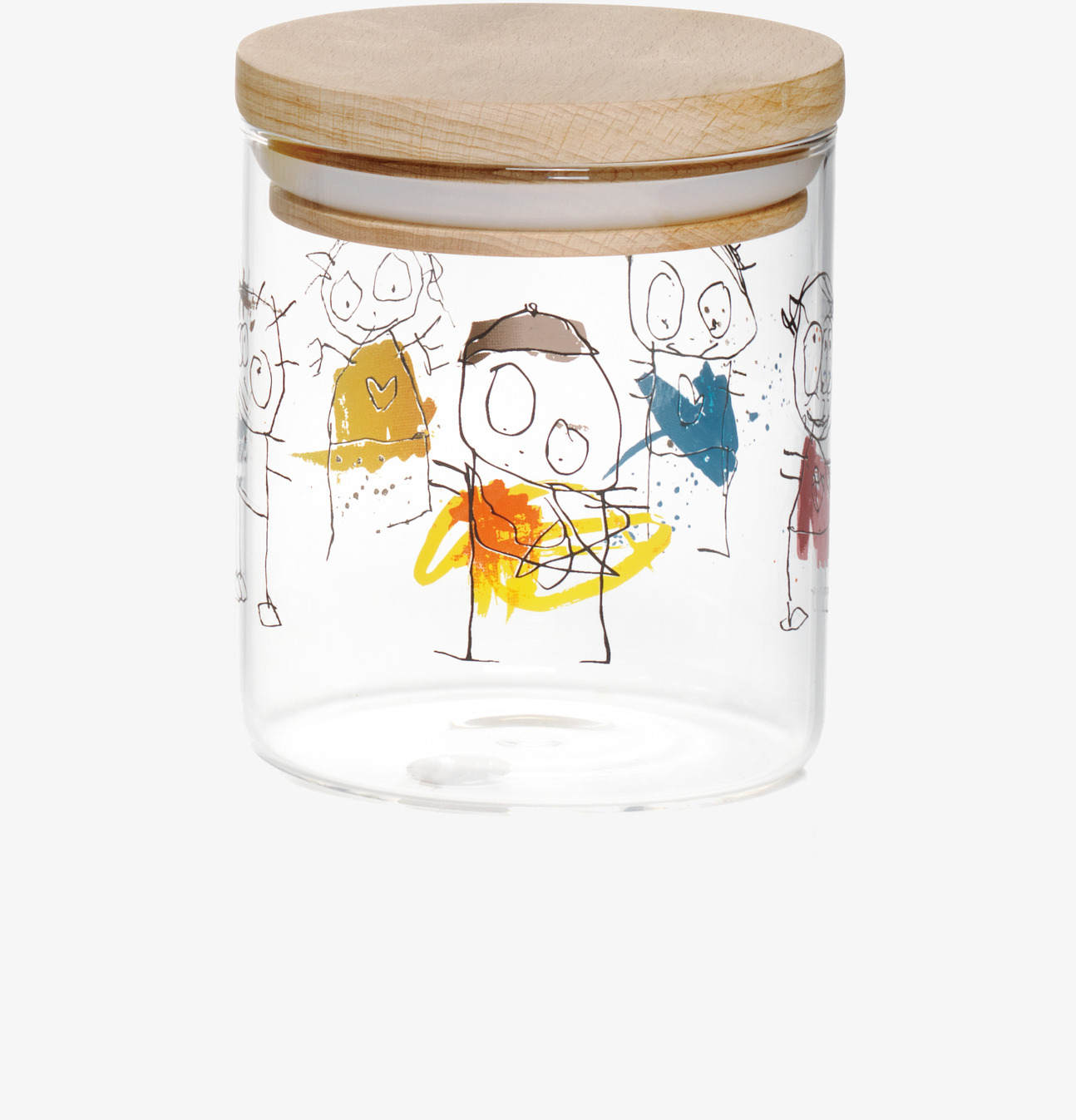 Foto av glasburk med kreativ och konstnärlig design